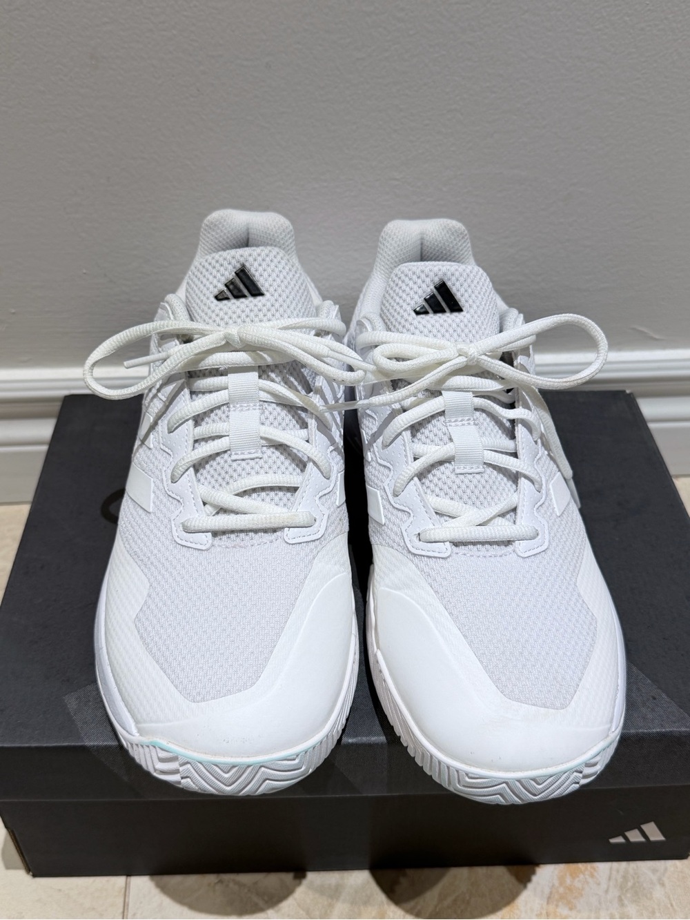 adidas White Men's Performance Sneakers